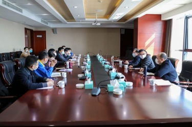 嘉兴市委副书记王涛一行调研MILE米乐纸业