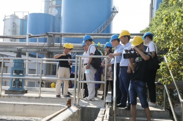 浙江省生态环境厅一行到莅临MILE米乐纸业考察指导